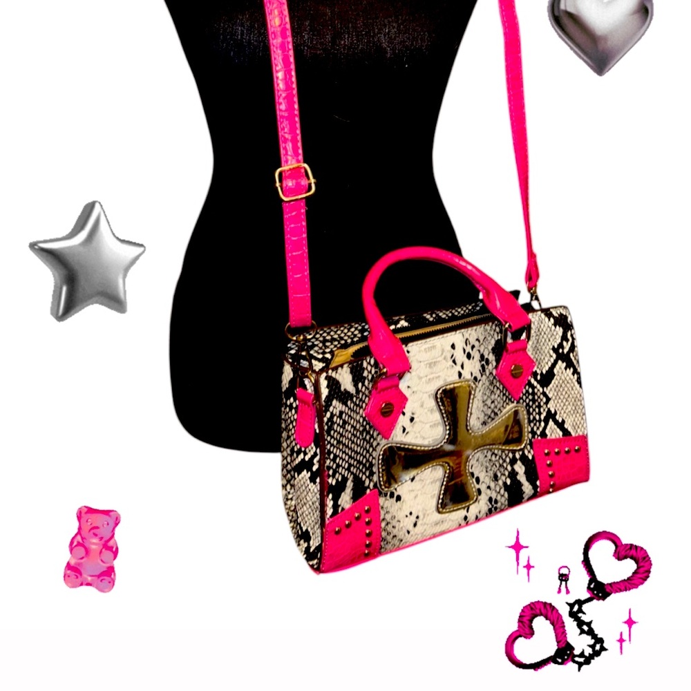 Pink Crossbody handbag